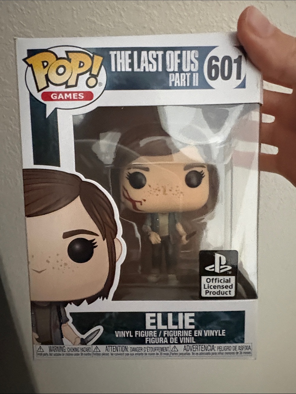 Funko Pop! Games The Last of Us Part II Ellie Vinyl Figure - Brown, Black, White